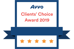 Badge - Avvo - Clients Choice Award 2019