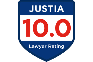 Badge - Justia 10 Lawyer Rating